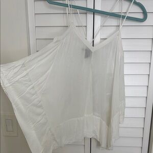 H&M Ivory Textured Camisole